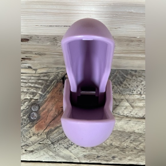 Temptations Presentable Ovenware Tara Tongs Purple White Floral Serving Flatware - Picture 8 of 9